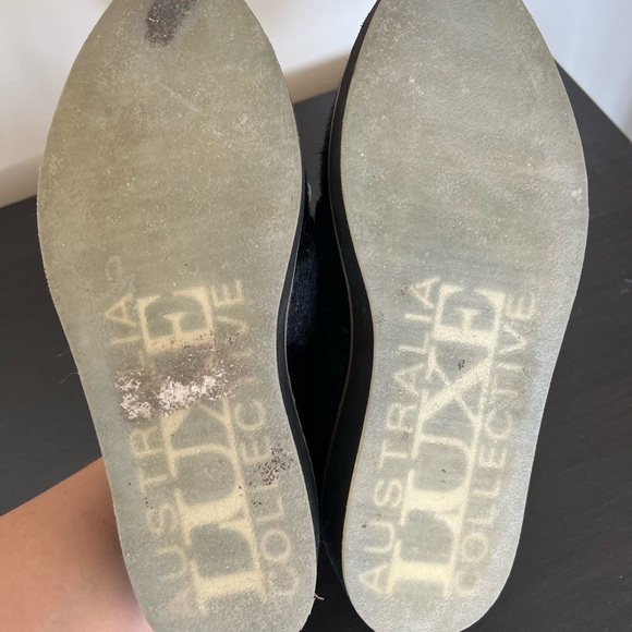 RARE FIND Australia LUXE Collective Platform ‘UGG’ Loafers Size 6 - Picture 5 of 5